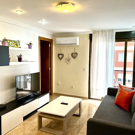 Moderno Y Acogedor 6 Personas Apartament Walencja